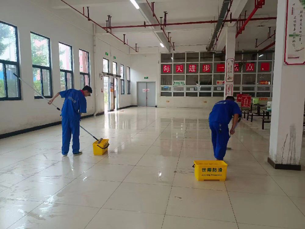 政府学校地面防滑施工